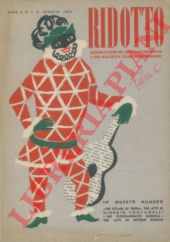Societ Italiana Autori Drammatici - - Ridotto. Rassegna di teatro per i gruppi di arte drammatica.