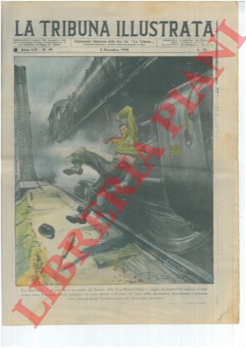PISANI Vittorio - - Un cantoniere - di guardia a un ponte, sul Tevere, della linea Roma - Chiusi - colpito da malore, si rovesciava verso il binario e veniva trascinato, esanime, dalle ruote del treno che giungeva.