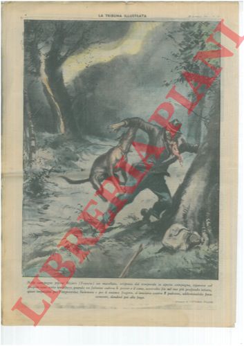 PISANI Vittorio - - Nelle campagne presso Bziers (Francia) un macellaio, sorpreso dal temporale, riparava col proprio cane sotto un albero; un fulmine cadeva l