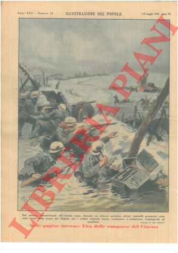 RAIMONDI Aldo - - Nel settore settentrionale del fronte russo, durante un attacco sovietico alcuni capisaldi germanici sono stati invasi dalle acque del disgelo, ma i soldati tedeschi hanno continuato a combattere respingendo gli assalitori.