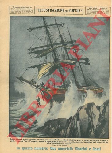 MOLINARI Aldo - - Durante il recente fortunale abbattutosi con violenza sulle coste occidentali e meridionali della Sicilia, presso la scogliera del Ronchiglio si incagli la goletta 'Francesco Paolo'. L'equipaggio, composto di cinque persone,si pose in salvo; la goletta rimase assai danneggiata, ma il carico di 83 tonnellate di sale potr essere ricuperato.