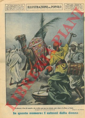MOLINARI Aldo - - La pittoresca 'Festa del cammello' che si celebra ogni anno con cerimonie, canti e danze a La Marsa, in Tunisia.