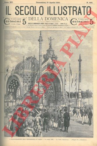 BONAMORE A. - - L'inaugurazione dell'Esposisizione di Parigi. La porta principale.