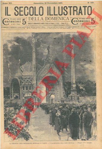 LINZAGHI C. - - La chiusura dell'Esposizione Mondiale di Parigi.