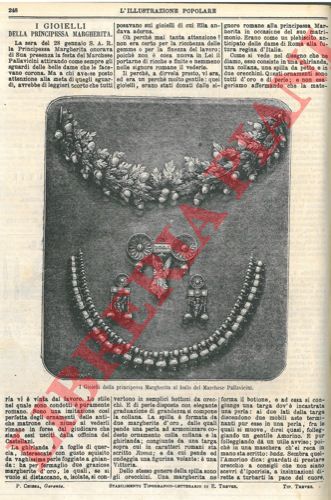  - I gioielli della principessa Margherita.