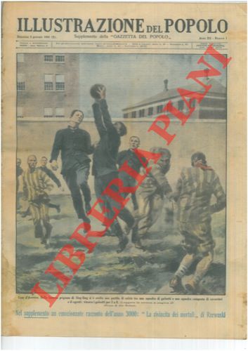 MOLINARI Aldo - - Cose d'America. Nella famosa prigione di Sing-Sing si  svolta una partita di calcio tra una squadra di galeotti e una squadra compsta di carcerieri e di agenti : vinsero i galeotti per 2 a 0.