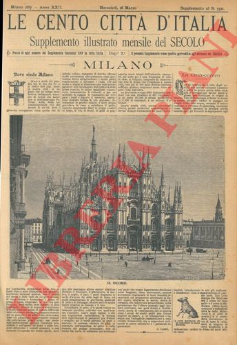 Le cento citt d'Italia illustrate - - Milano.