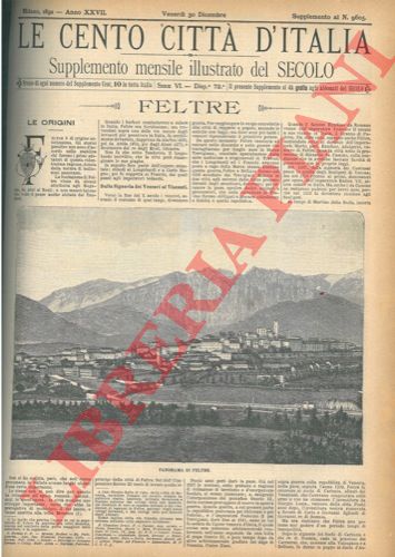 Le cento citt d'Italia illustrate - - Feltre. Il Cadore.