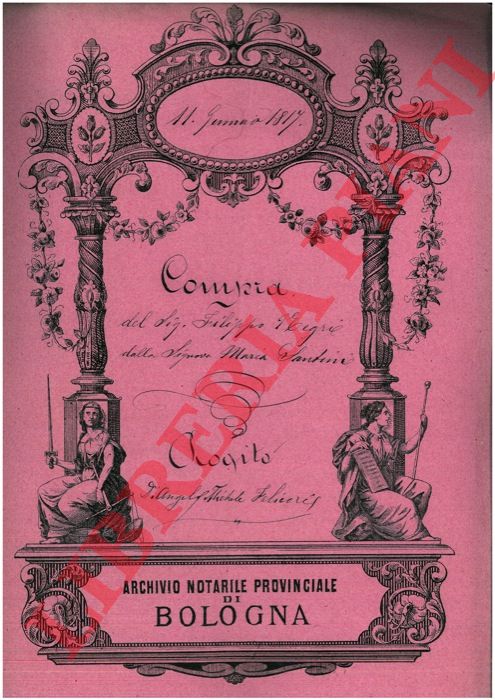 Negri - Santini - Compra di un predio detto Ronchi di Sopra o Ca de Gozzi, posto nel Comune di San Lorenzo Castel del Vescovo