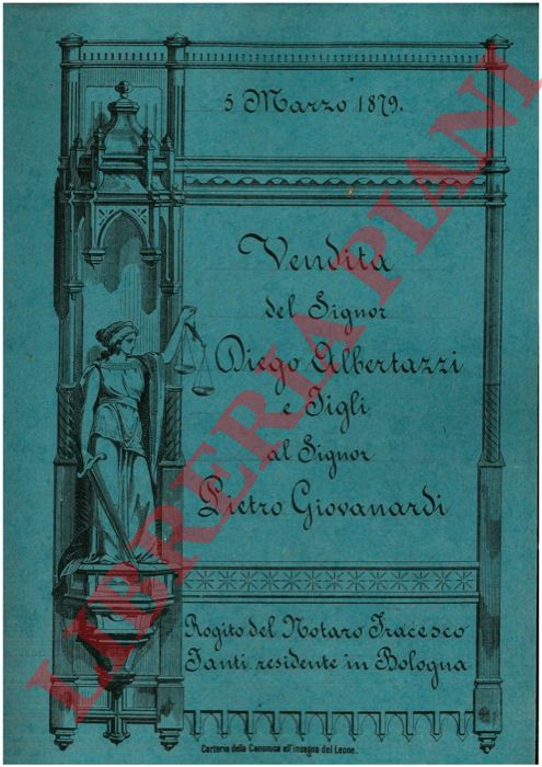 Albertazzi - Giovanardi - Vendita di una casa posta in Via Valdonica 2699, 2700, 2701 a Bologna