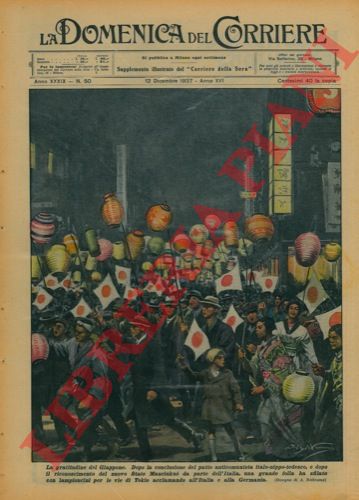 BELTRAME A. - - La gratitudine del Giappone verso l'Italia e la Germania.