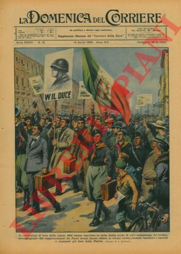 BELTRAME A. - - Le operazioni di leva della classe 1914 hanno suscitato in tutta Italia scene di vivo entusiasmo.