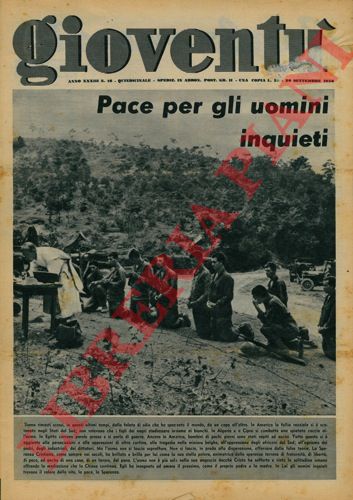 - - Giovent. Settimanale della Giovent Italiana di A.C.