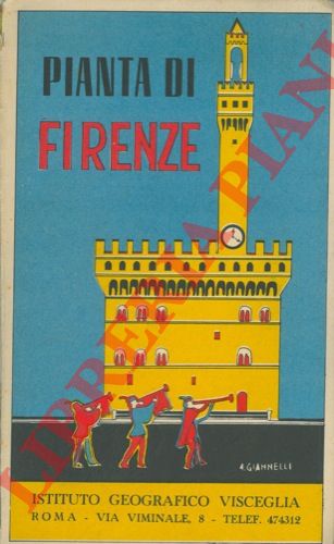 A. Giannelli - - Pianta di Firenze.
