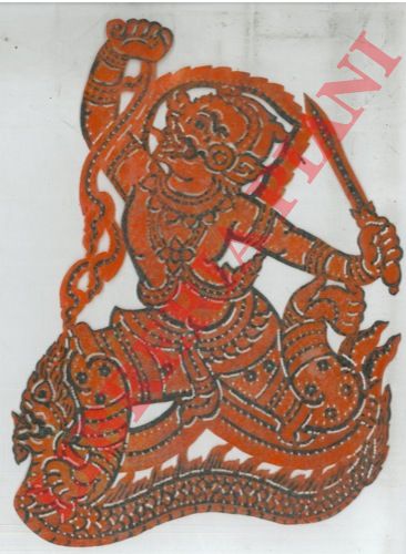 - - Danzatore orientale con spada.