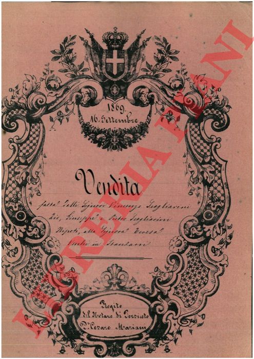 Scagliarini - Stanzani - Vendita di una casa posta in Strada Maggiore 191 a San Giovanni in Persiceto