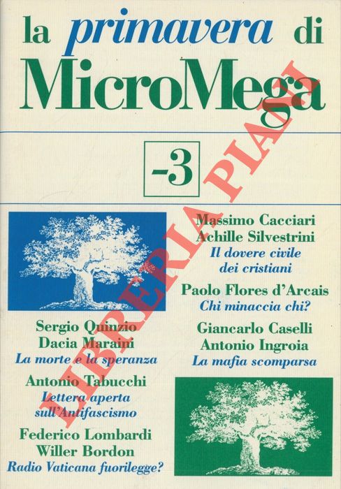 - - La primavera di MicroMega.