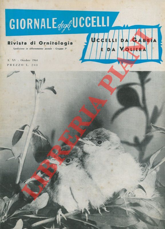 - - Giornale degli uccelli. Rivista di ornitologia.