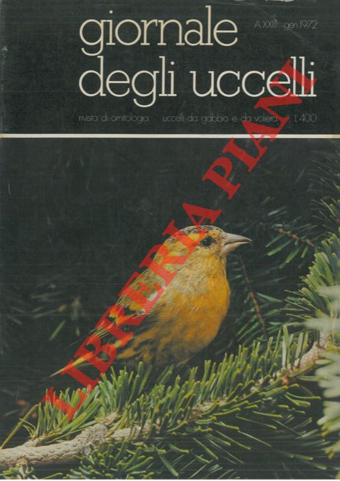 - - Giornale degli uccelli. Rivista di ornitologia.