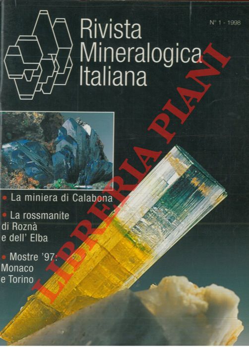 - - Rivista Mineralogica Italiana.