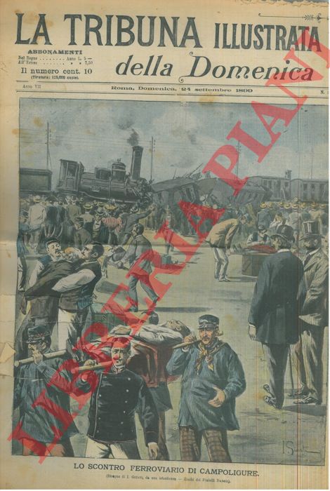 GIUSTI I. - - Lo scontro ferroviario di Campoligure.