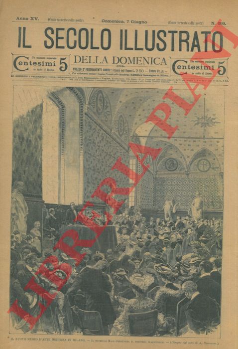 - - Inaugurazione del nuovo Museo d'Arte Moderna a Milano.