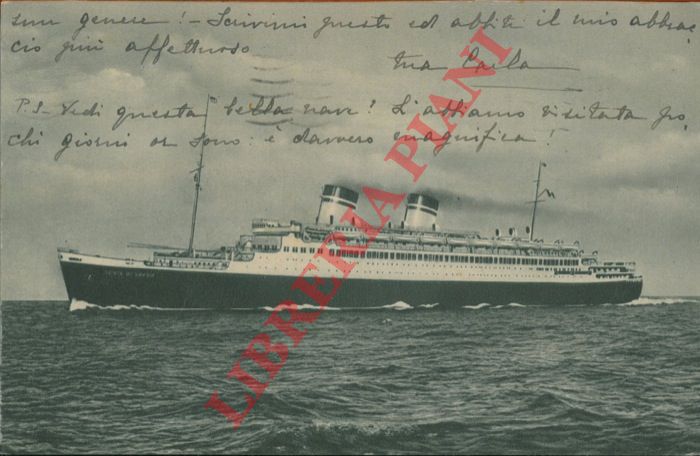 Italia Flotte Riunite. Genova - - Conti di Savoia.
