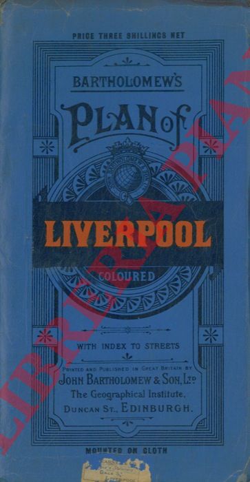 Bartholomews: Edinburgh - - Plan of Liverpool.