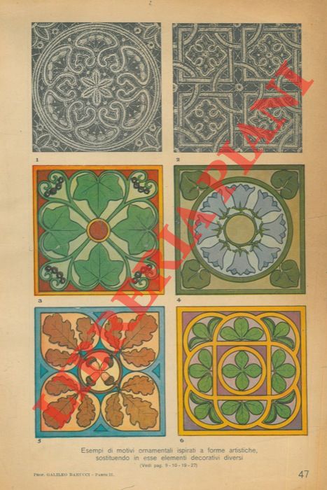 - - Esempi e modelli di ornamenti vari