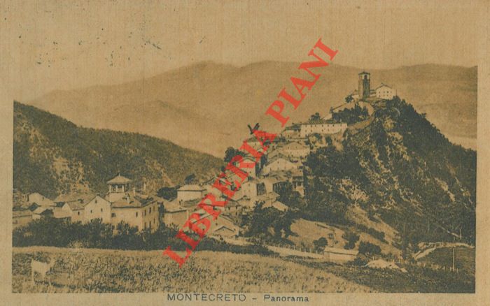 - - Montecreto. Panorama.