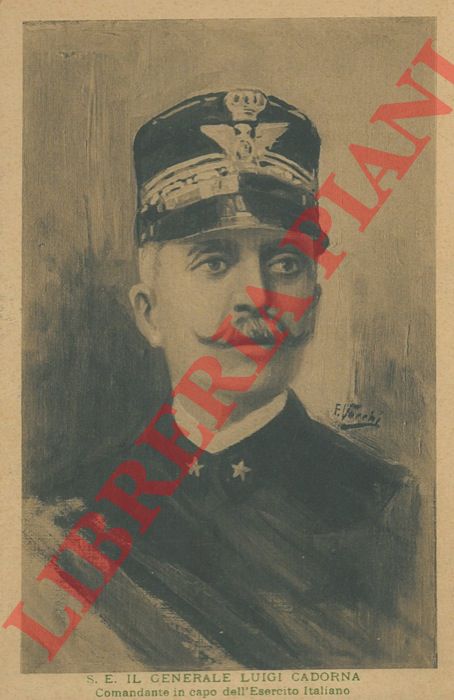 - - Il Generale Luigi Cadorna - S.A.R. il Principe Ereditario Umberto di Savoia.