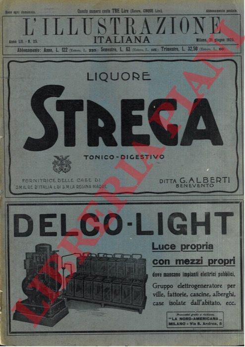 - - L'Illustrazione Italiana. 1924 - 1925 - 1927 - 1929.