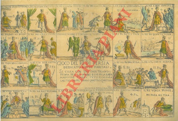 Mitelli Giuseppe M. - - Gioco del Re di Persia.