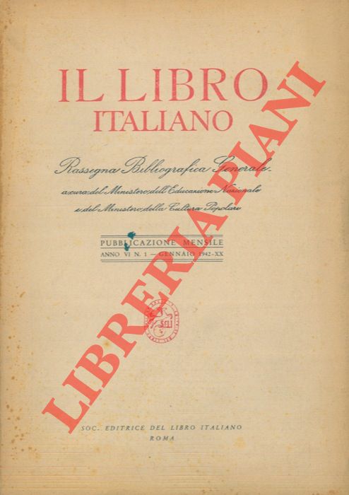 - - Il libro italiano. Rassegna