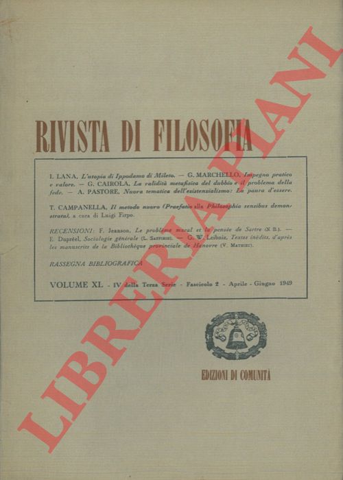 - - Eivista di filosofia.