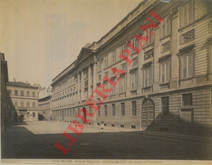 - - Milano. Palazzo Belgioioso, 1777 su disegni del Piermarini.
