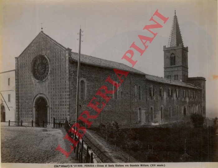 Alinari - - Perugia. Chiesa di Santa Giuliana.