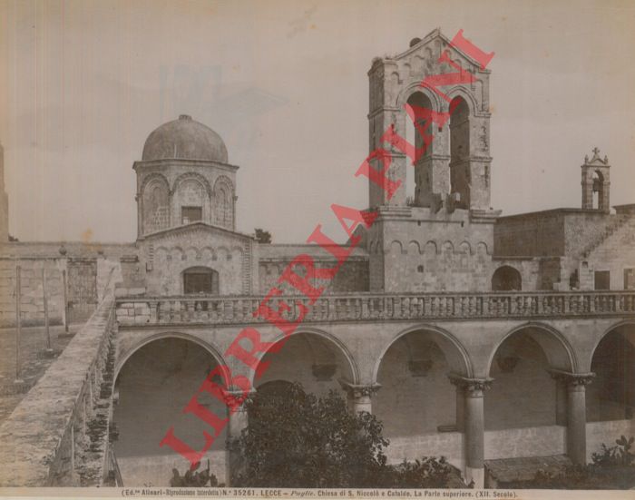 Alinari - - Lecce. Chiesa di S. Niccol e Cataldo.