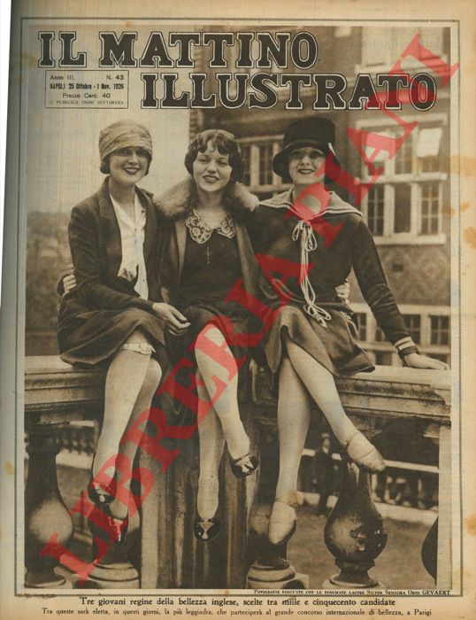 - - Tre giovani regine della bellezza inglese, scelte tra mille e cinquecento candidate.