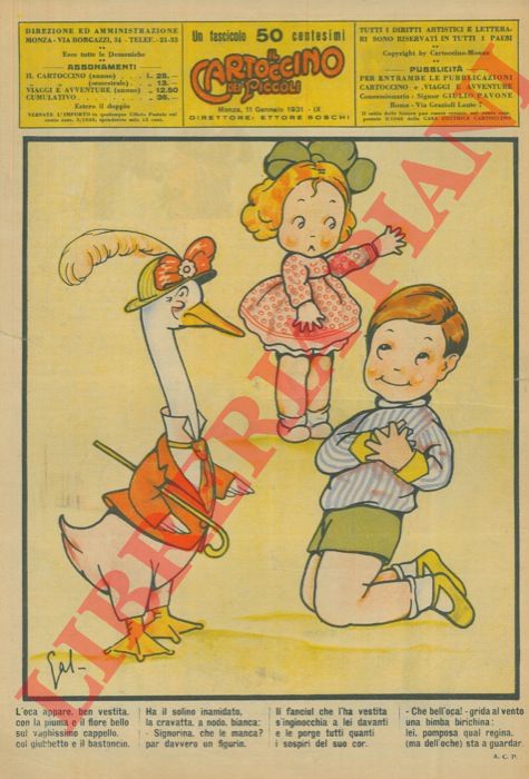 - - Il Cartoccino dei piccoli.