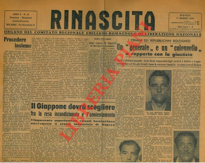 - - I crimini dei repubblichini bolognesi.