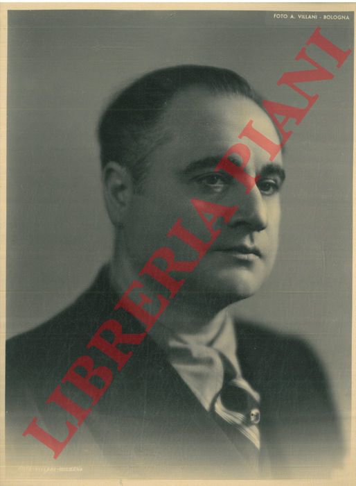 Foto A. Villani. Bologna - - GIGLI Beniamino, tenore.