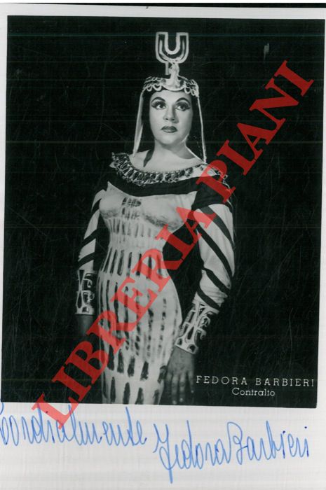- - BARBIERI Fedora, contralto -