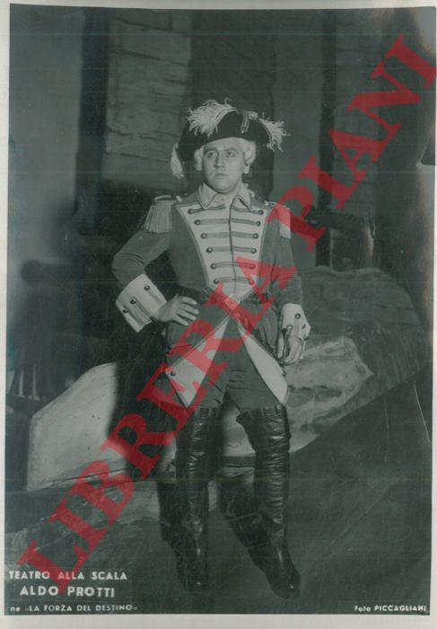 Foto Piccagliani - - PROTTI Aldo, baritono .