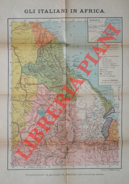 - - Gli italiani in Africa.