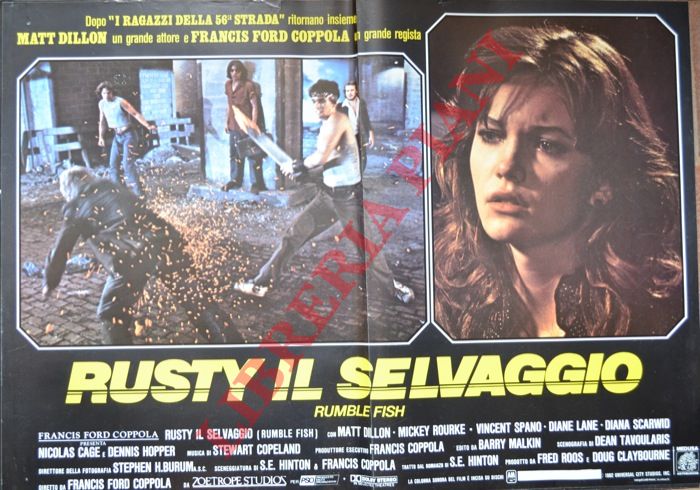 COPPOLA Francis Ford - - Rusty il selvaggio.