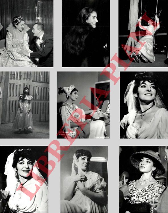 PICCAGLIANI Erio - TEATRO ALLA SCALA - - Maria Callas.