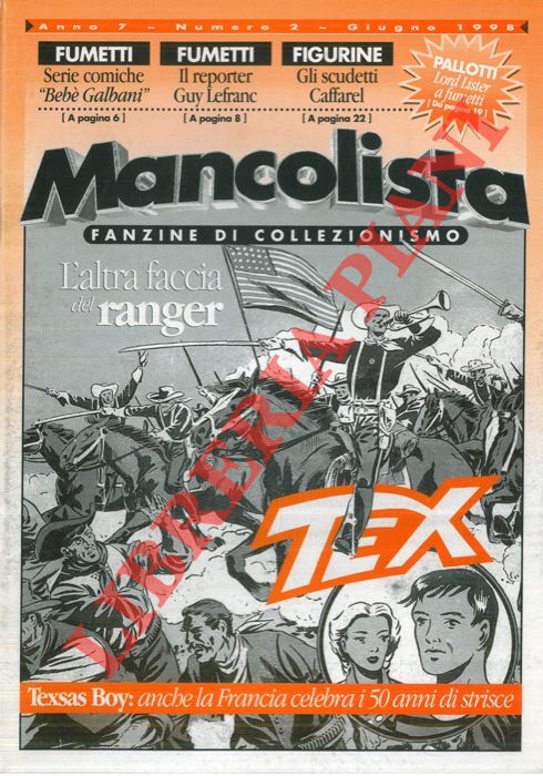 (CRISTOFORI Gianni) - - Mancolista. Fanzine di collezionismo.
