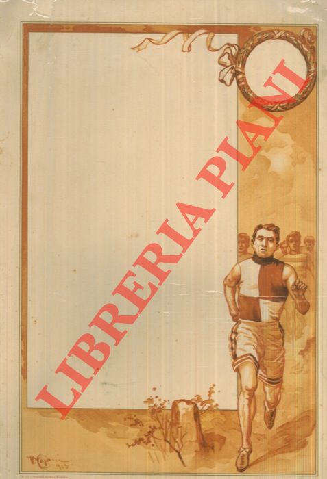 - - Diploma corsa podistica, da compilarsi.
