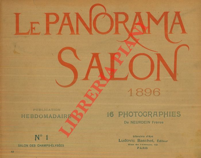 - - Le Panorama. Salon - Expositions de peinture des Champs-Elyses et du Champ-de-Mars, 1895.